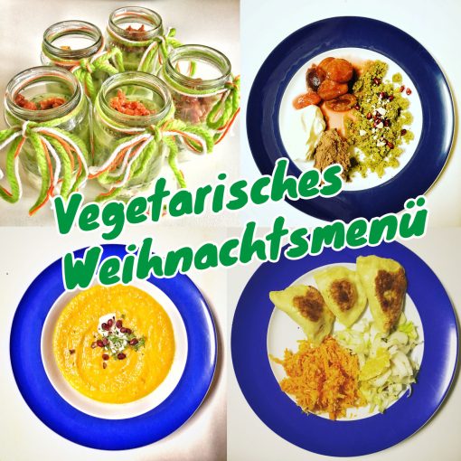 Vegetarisches Weihnachtsmenü